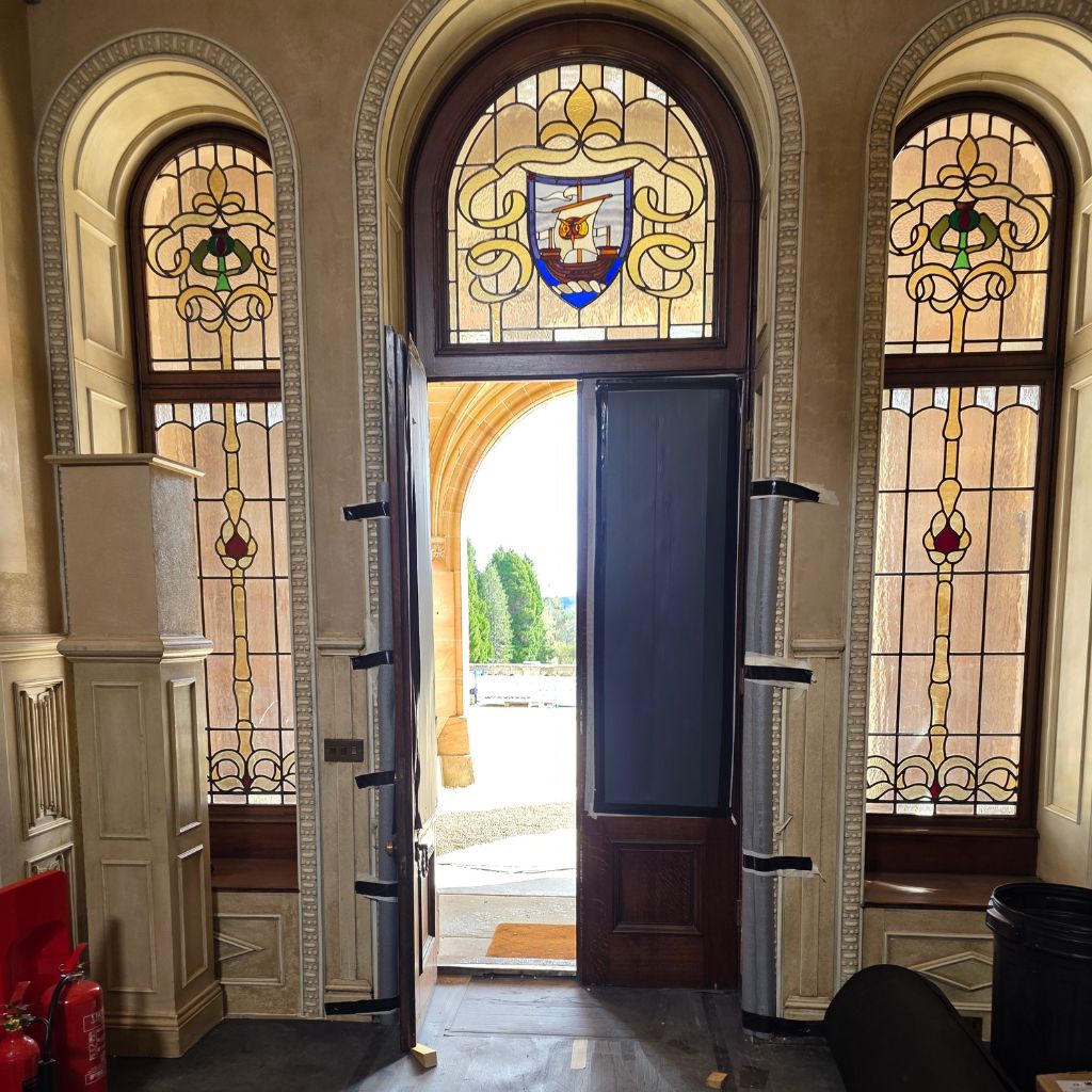 Ardross Castle – Stained Glass Repair